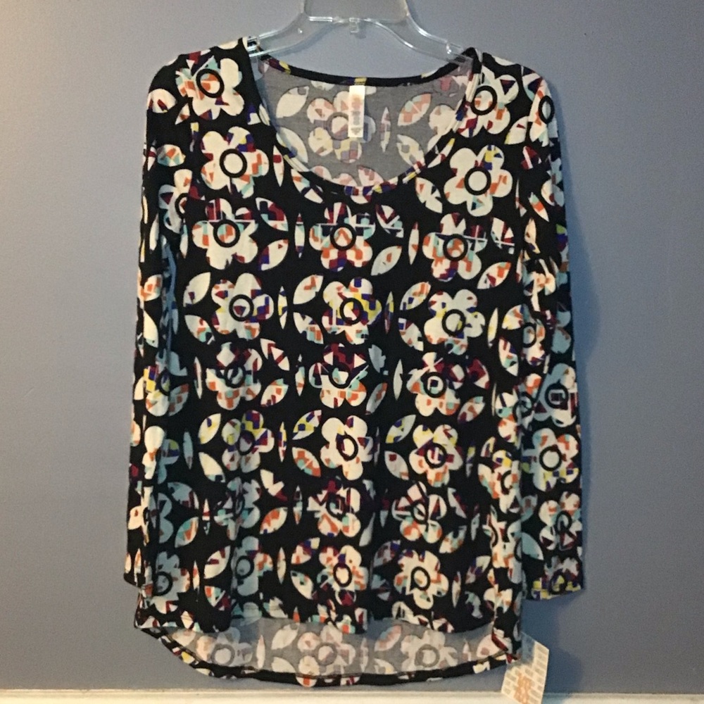 LuLaRoe NWT Lynnae knit long sleeve top size XS